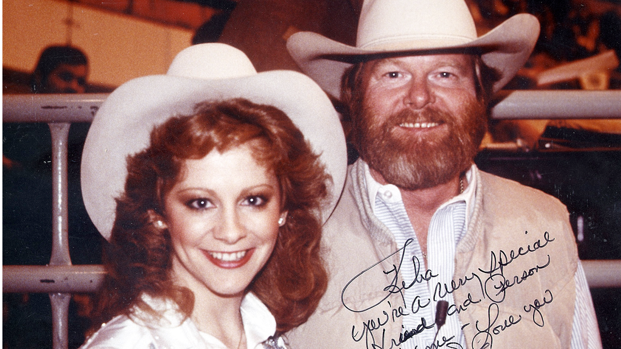 Reba with Red Steagall